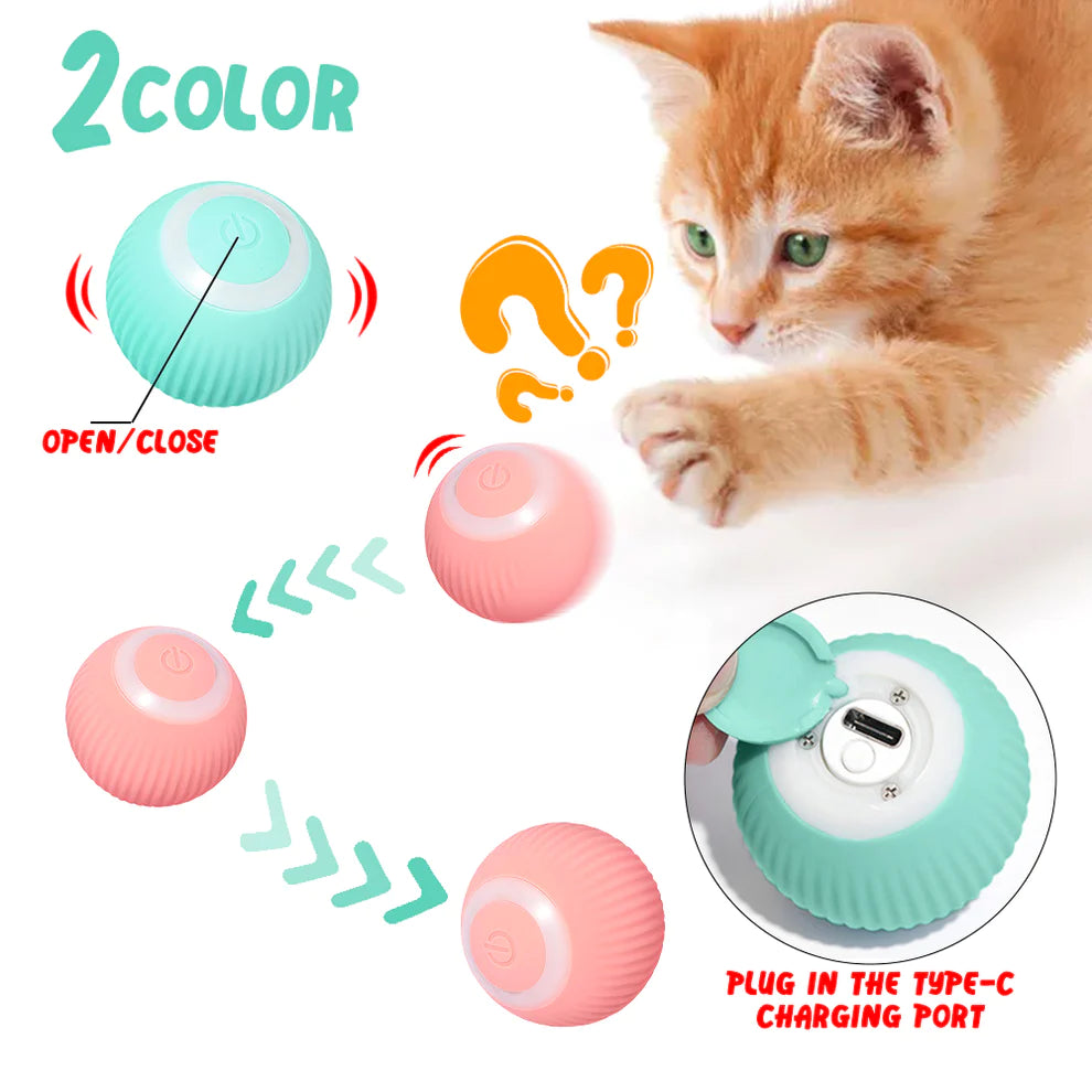 HappyFuzzy™️  Cat Smart Ball